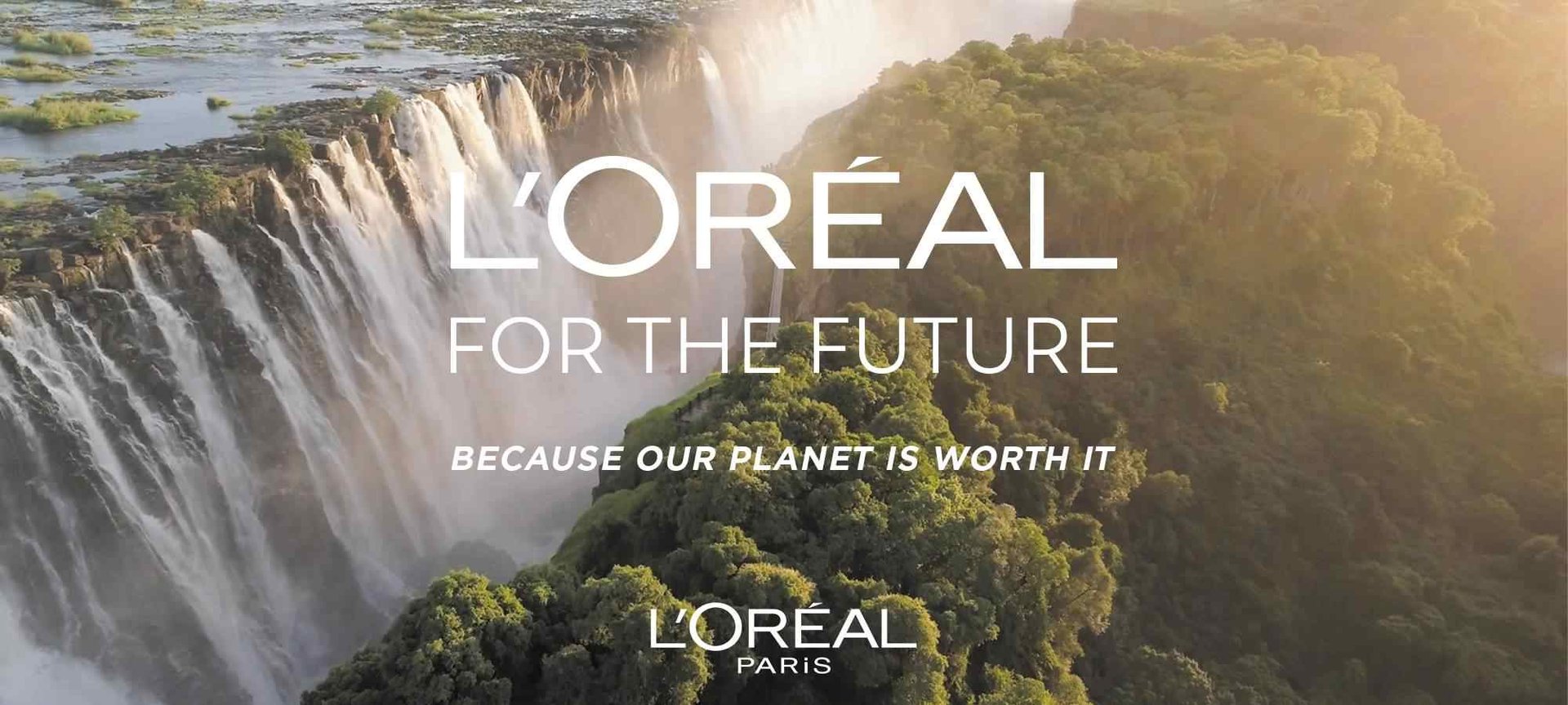 LOREAL PARIS SUSTAINABILITY KV 2000x900
