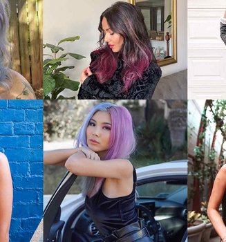 See The Look Get The Look Purple Hair Hero Bmag