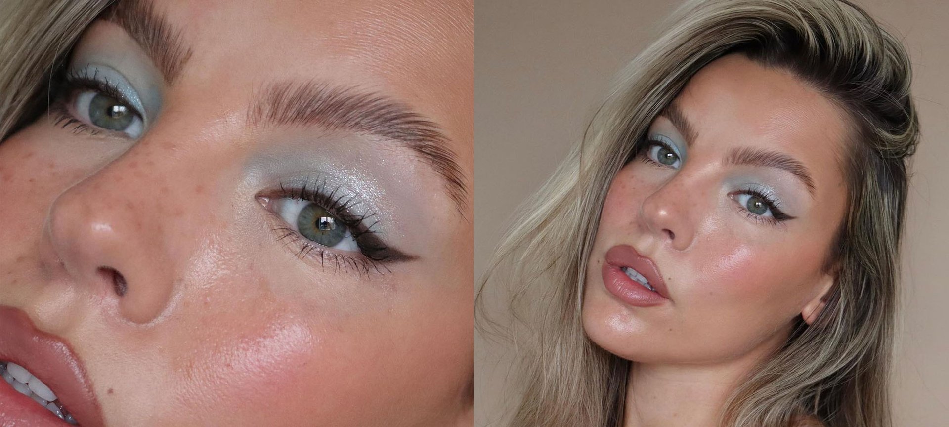 Icy Makeup Look