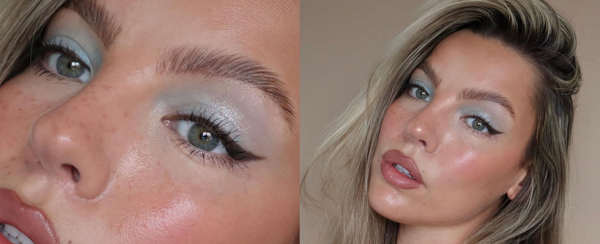 Icy Makeup Look