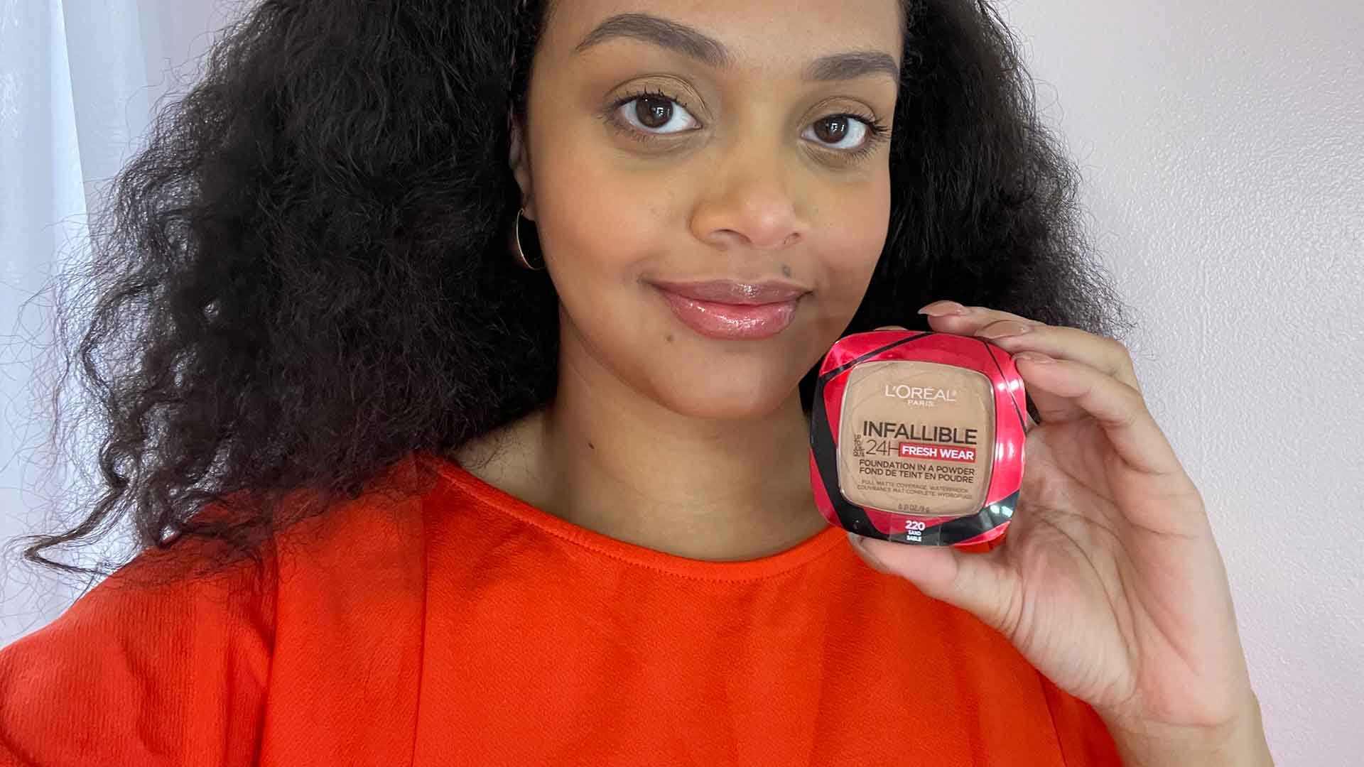 Infallible Fresh Wear Foundation in a Powder Review L Oreal Paris