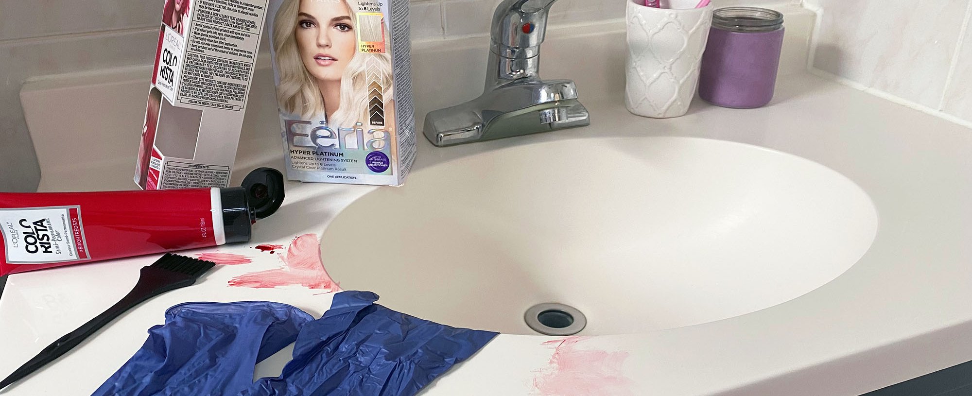 Removing Hair Dye Stains