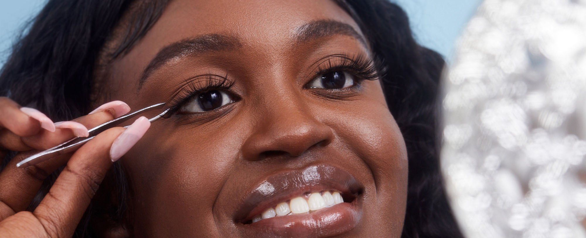 How To Apply Mascara With Falsies