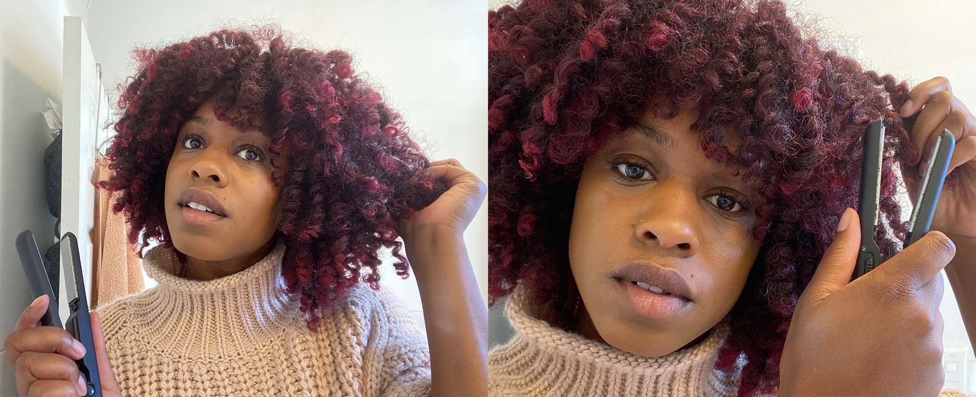 Straighten Curly Hair