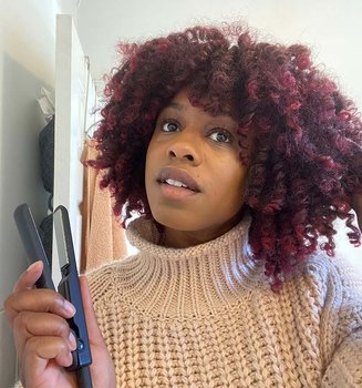 Straighten Curly Hair