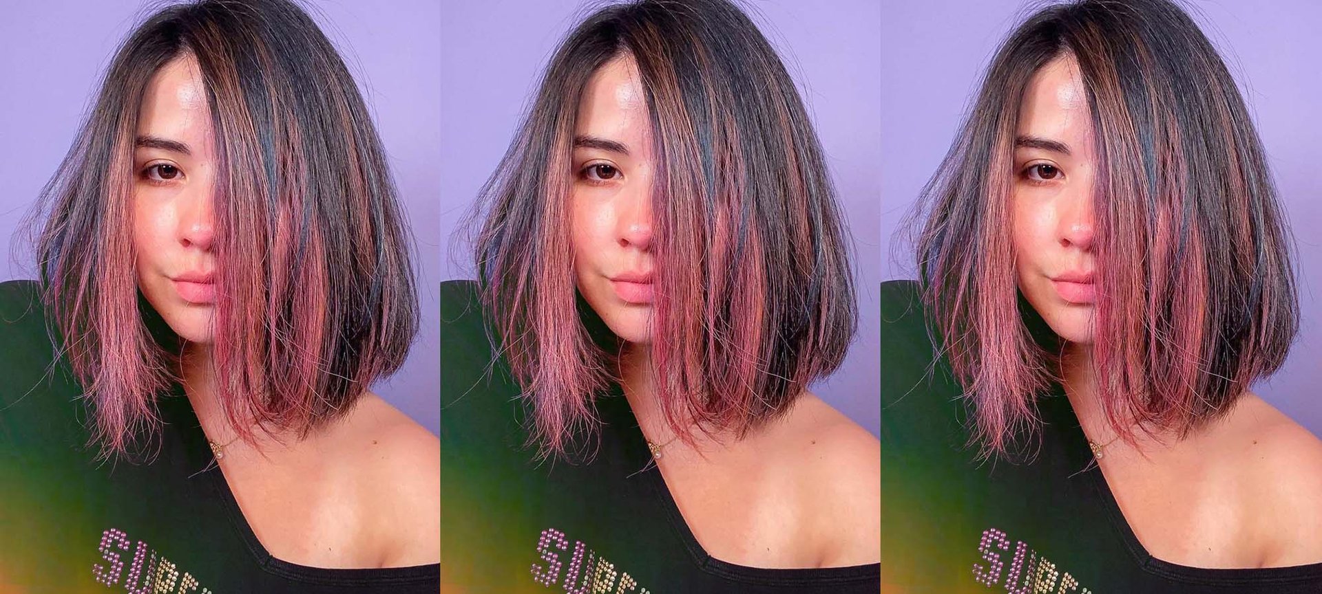 Black Hair With Highlights