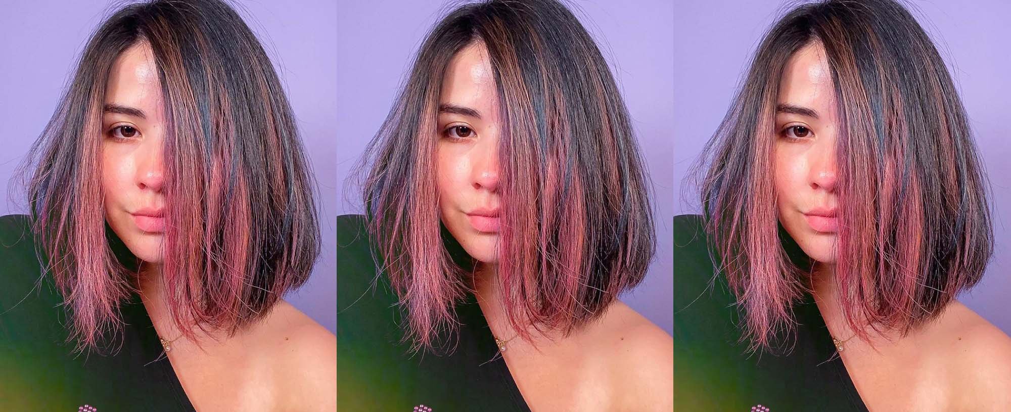 Black Hair With Highlights