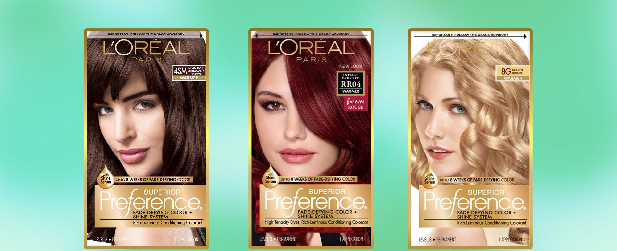 LOreal Paris Superior Preference Hair Color Chart CMS Bmag