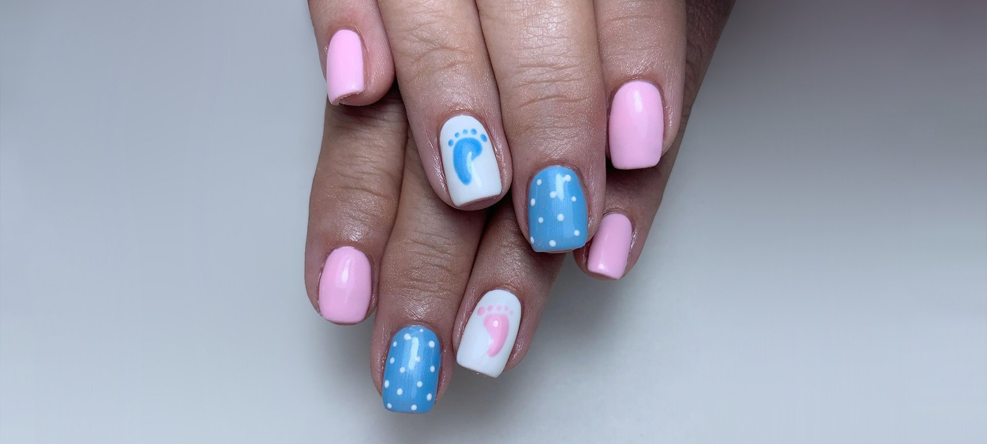 Baby Shower Nails Nail Art Water Decals Stickers Gift Manicure Salon Mani  Polish | eBay