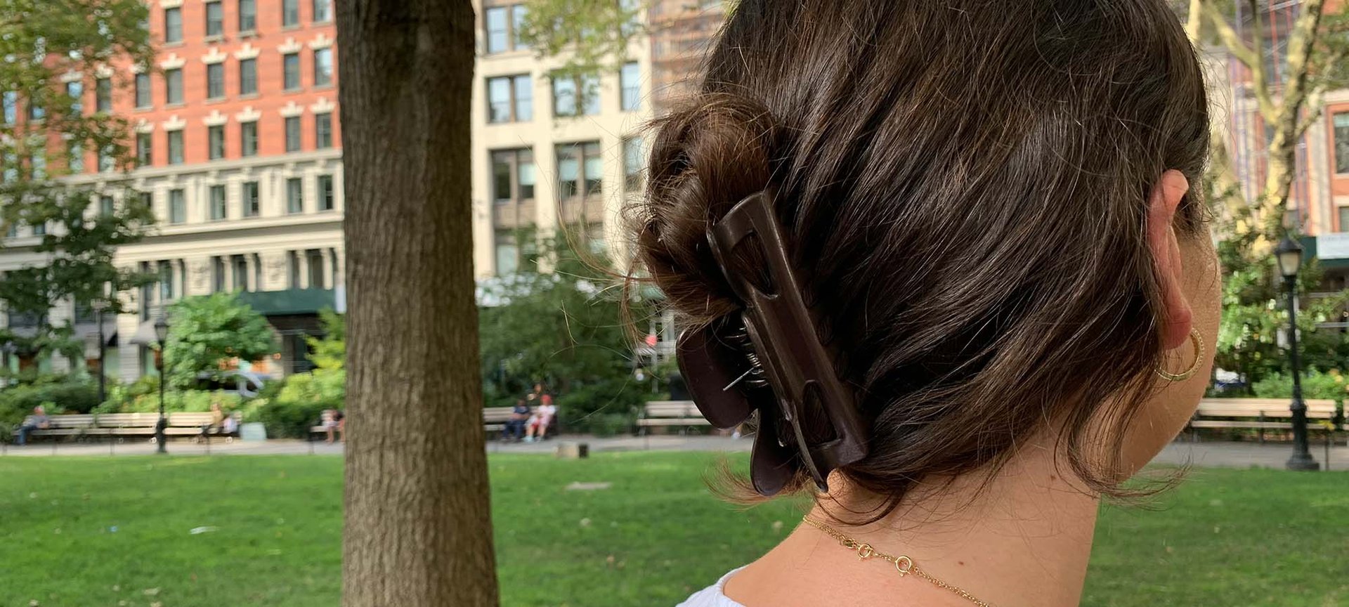 Styling Hair With A Claw Clip