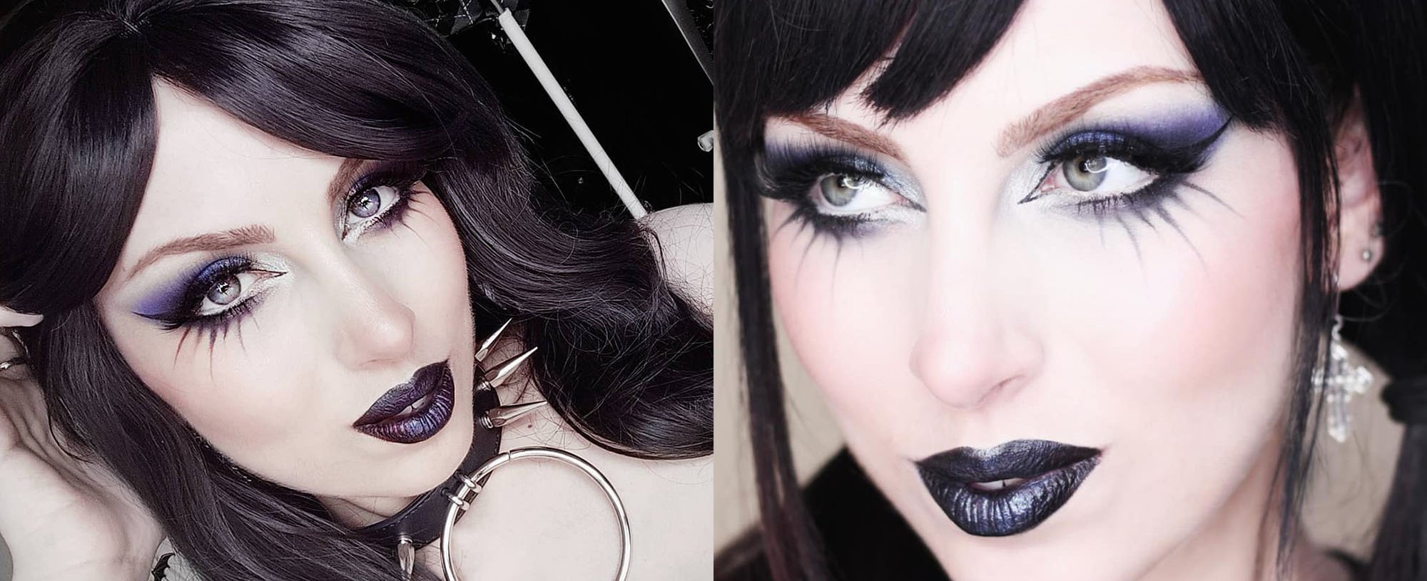 Goth Makeup Look CMS Bmag