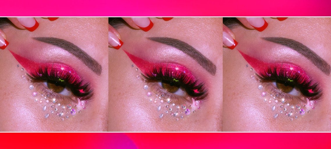 Embellished Under Eye Makeup Looks