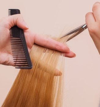 Hair Dusting Haircut
