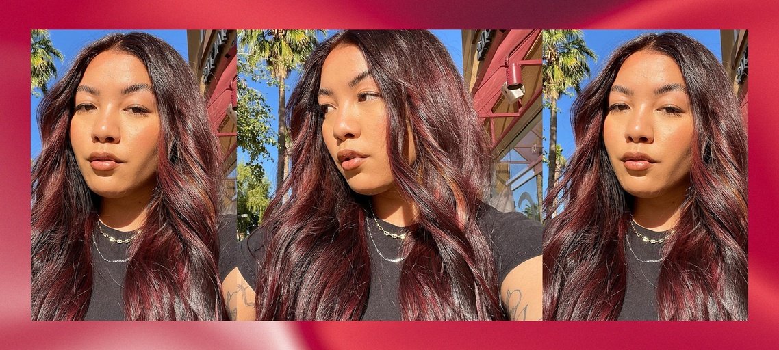 Black Cherry Hair with Highlights - wide 7