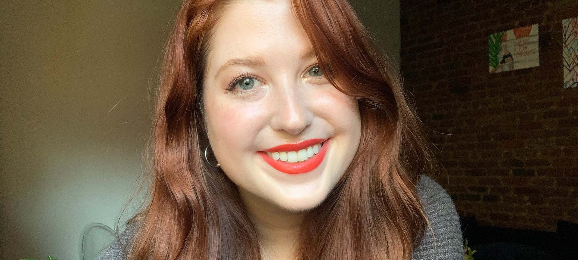 Person With Long Red Hair