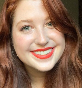 Person With Long Red Hair