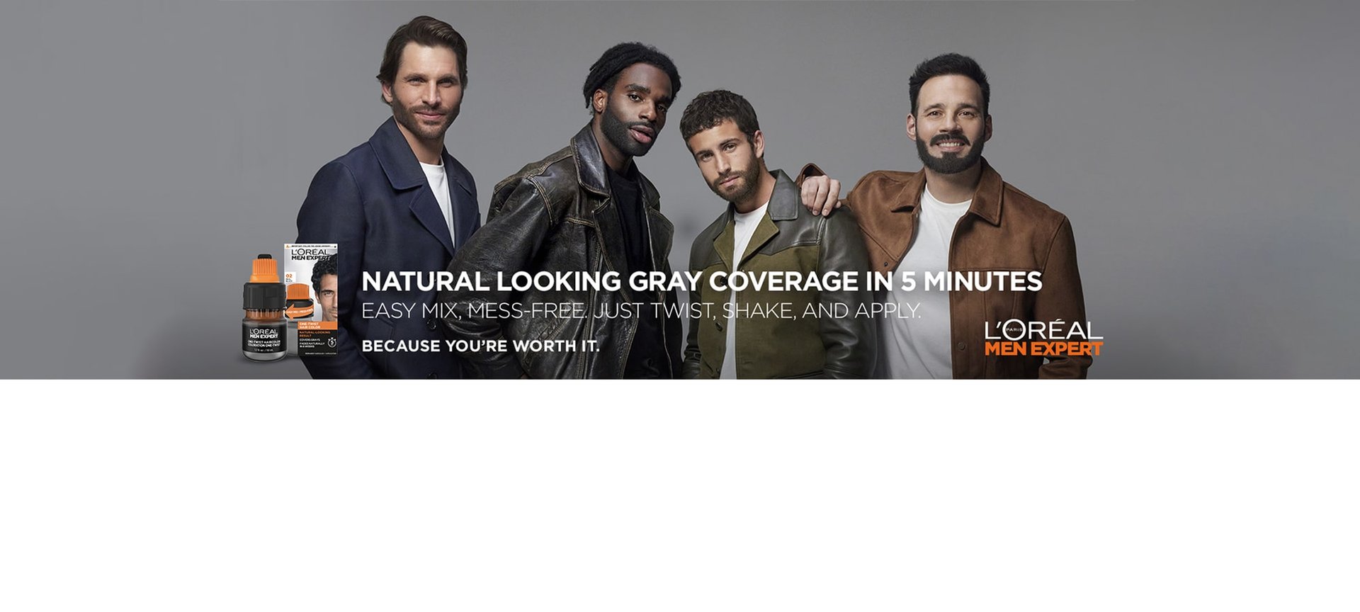 L Oreal Paris Men Expert Hero Banner Desktop 1464X600px V8