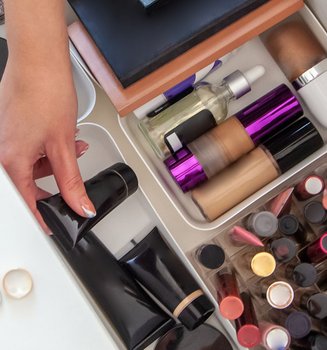 Makeup Collection Organization