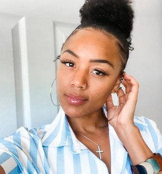 Sleek Ponytail For Natural Hair