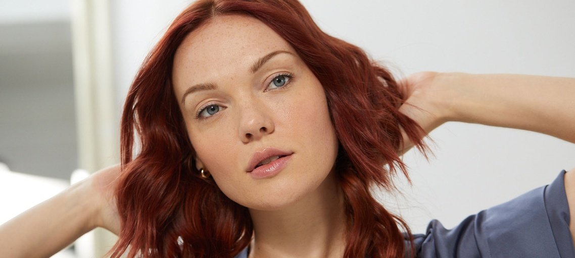 Woman With Wavy Hair