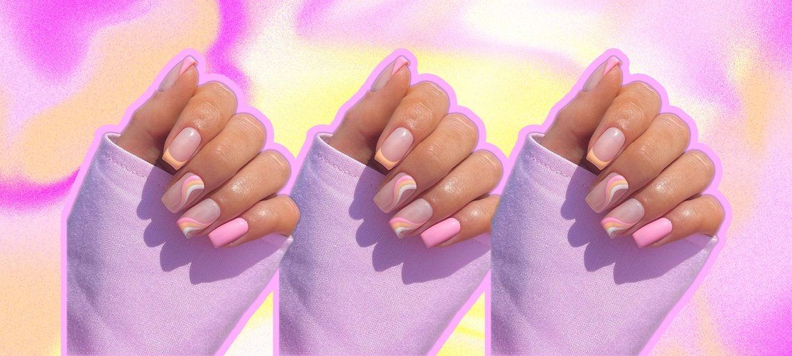 Summer Pastel Nails