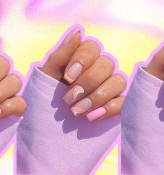 Summer Pastel Nails