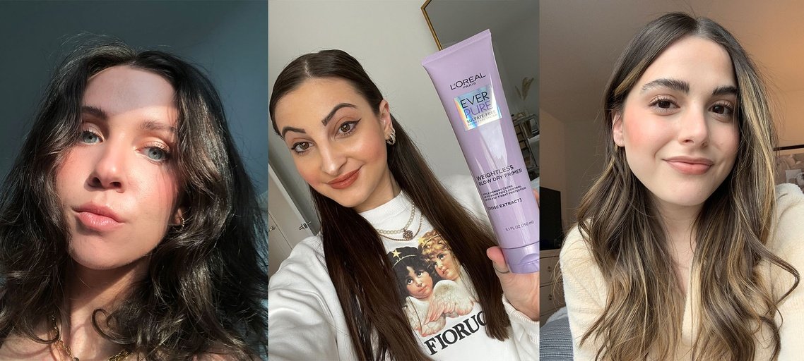 Ever Pure Weightless Blow Dry Primer Review