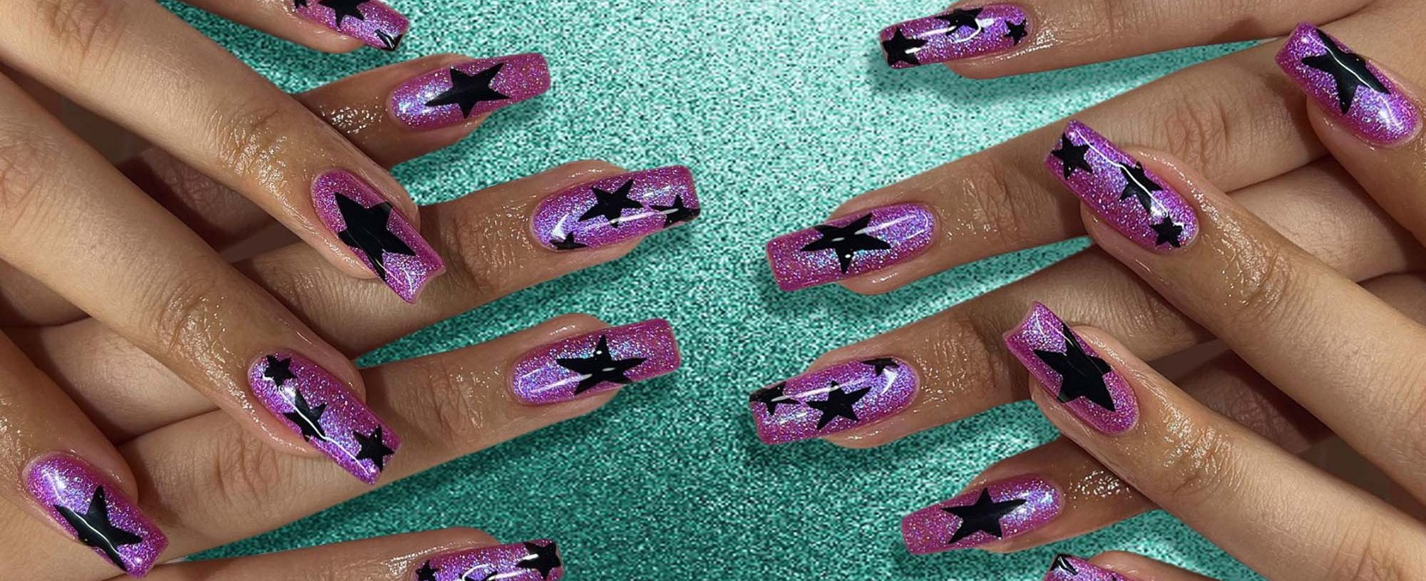 Glitter Nail Designs