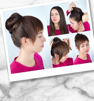 Loreal Paris Article How to Fake Bangs with Your Hair D