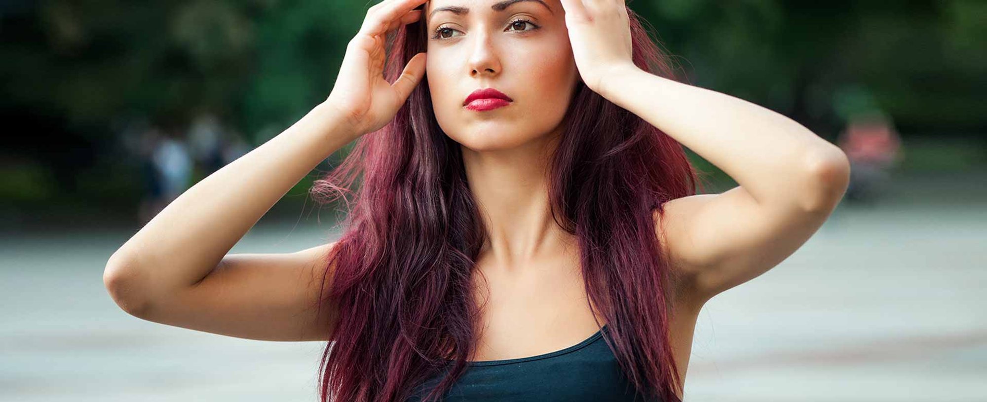 Loreal Paris Article How To Get A Chocolate Cherry Hair Color D
