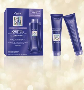 Loreal Paris Article How To Use A Purple Hair Mask To Tone Brassiness D