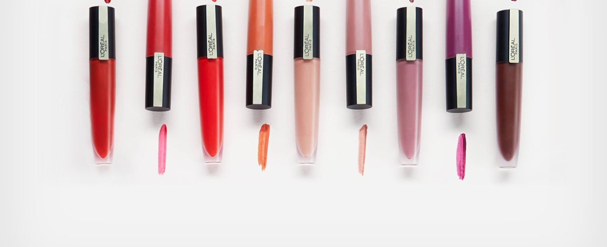 Loreal Paris BMAG Article LOreal Paris Rouge Signature Liquid Lipstick Swatches D