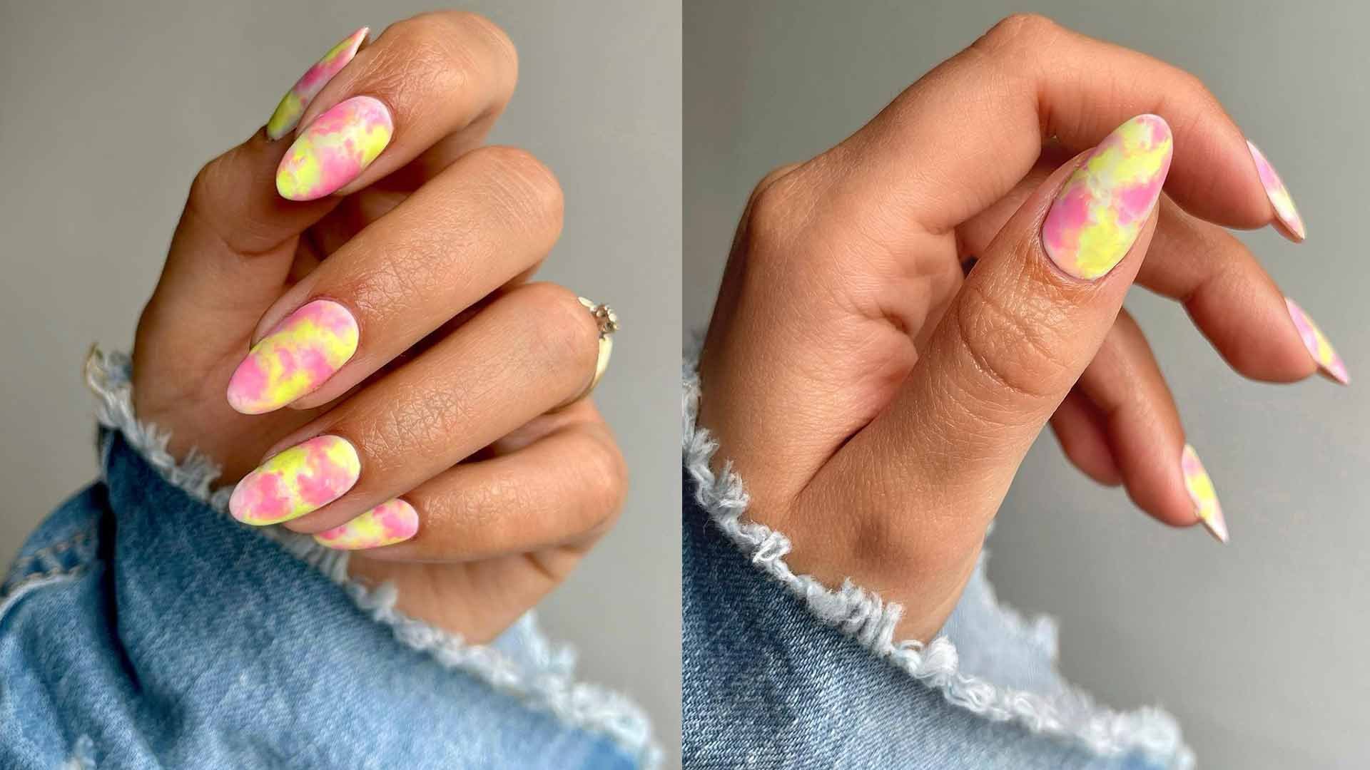 Tie Dye Nails Hero Bmag