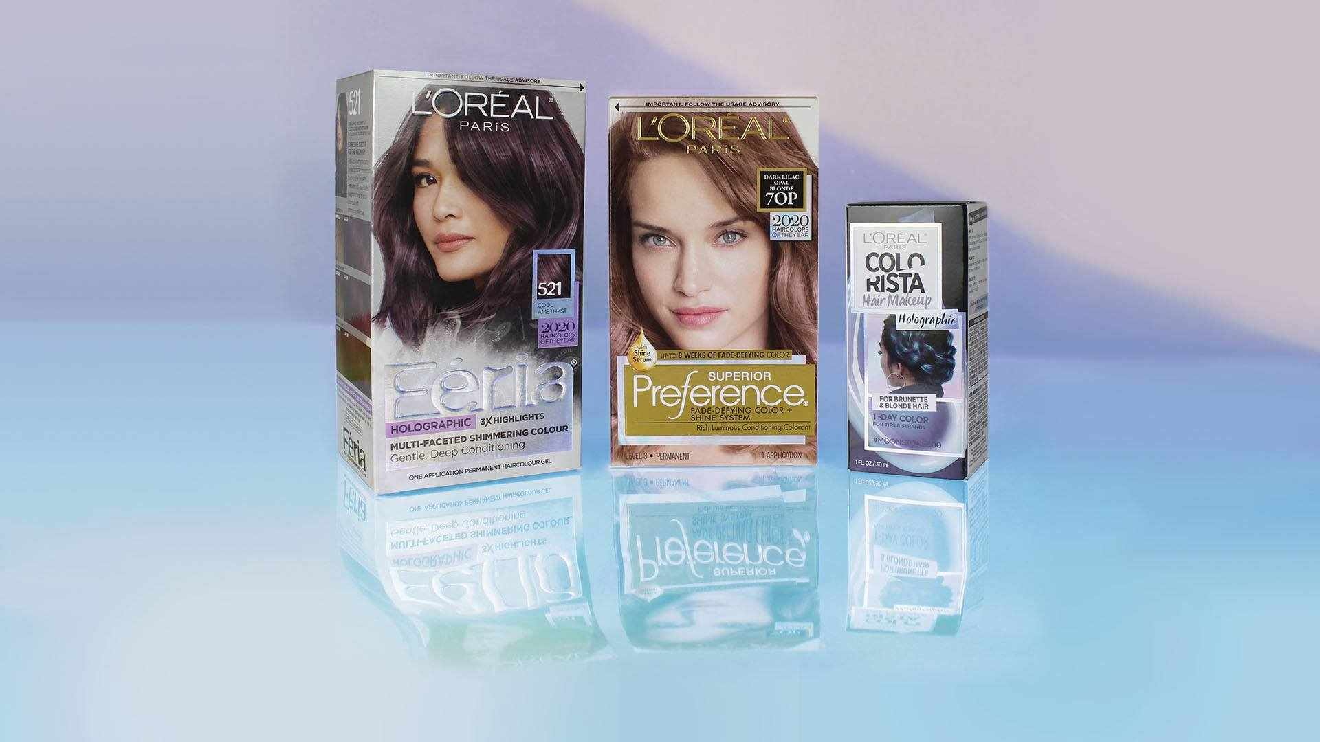 Holographic Hues: Prismatic Hair Colors