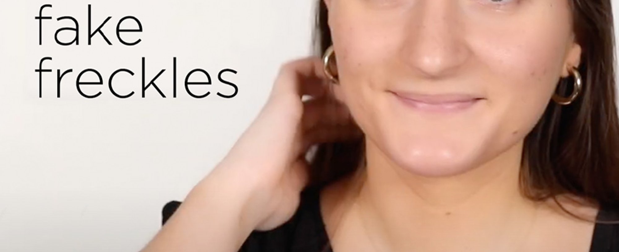 Loreal Paris Video How To Get Fake Freckles With Makeup Th