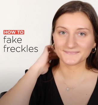 Loreal Paris Video How To Get Fake Freckles With Makeup Th