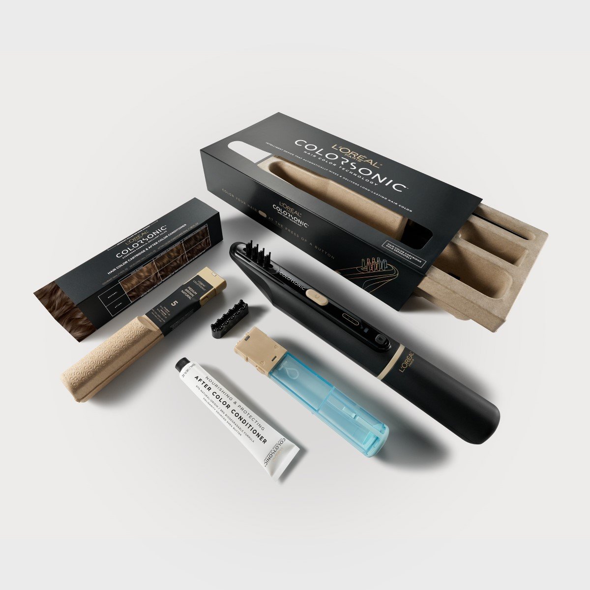 Colorsonic a new hair coloring brush device l oreal paris