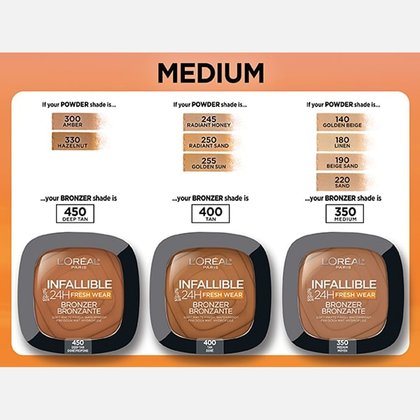 LOREAL COSMETICS INFALLIBLE BRONZER BannerM R5 6 Copy 2 V3