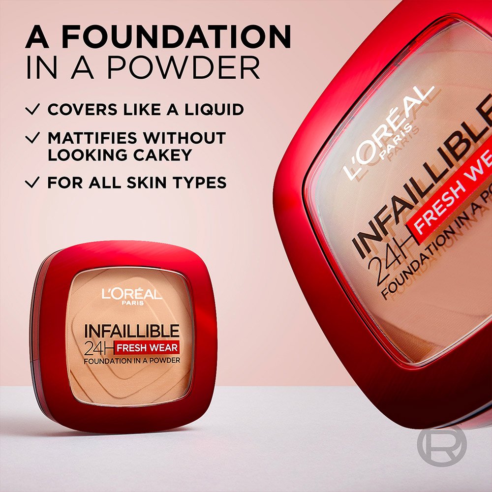 Infallible Up to 24H Fresh Wear Powder Foundation - L’Oréal Paris