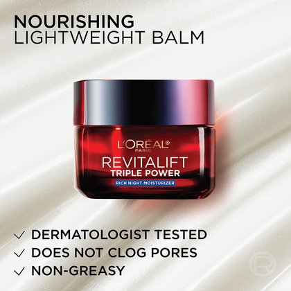 Revitalift Triple Power Rich Night Moisturizer T7